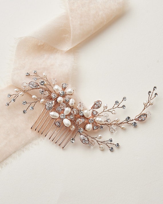 Crystal Bridal Hair Comb Pearl Wedding Hair Comb Bridal - Etsy Crystal Bridal Hair Comb Pearl Wedding Hair Comb Bridal - Etsy