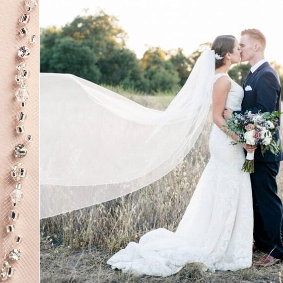 cathedral style veil