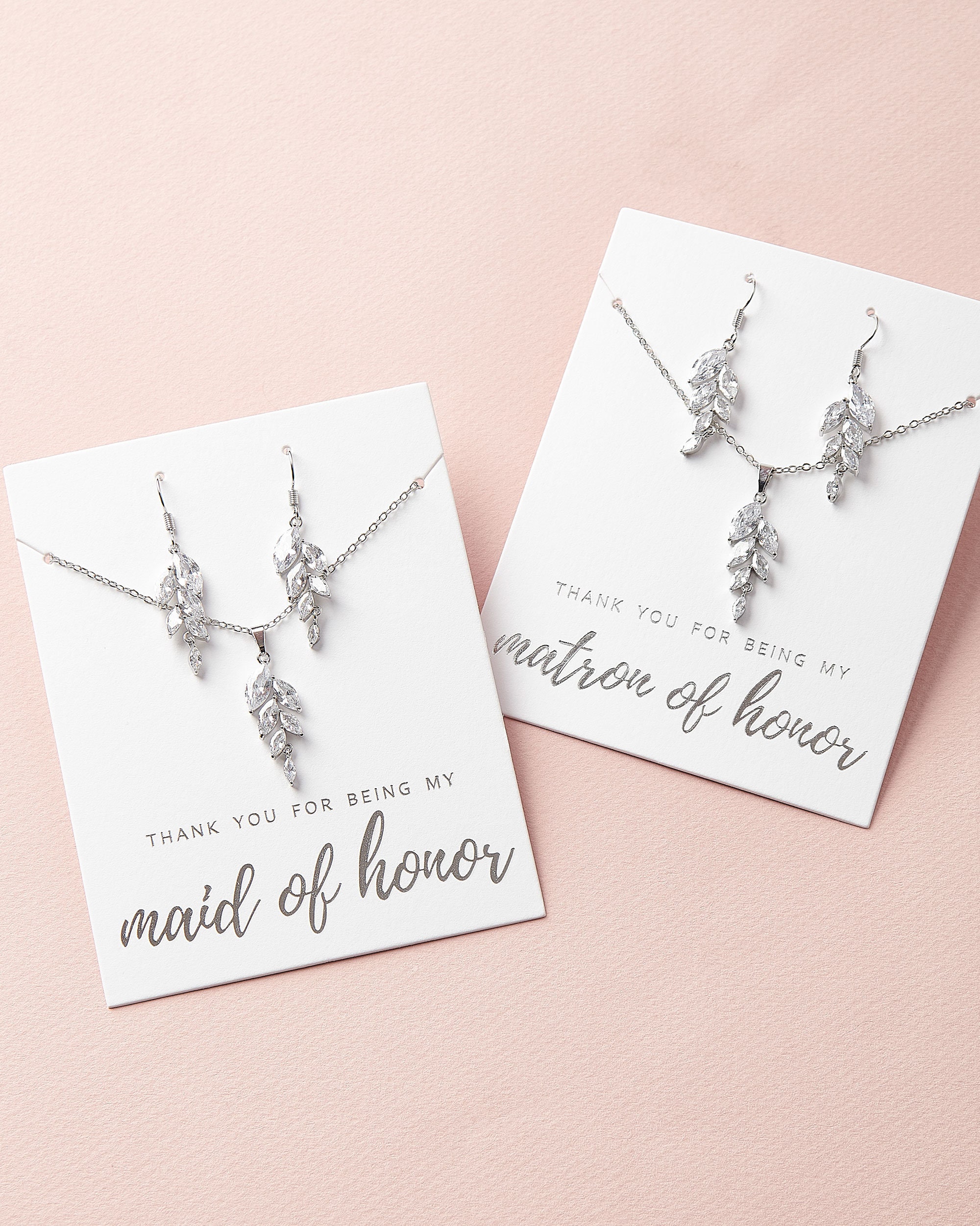 Bridesmaid Jewelry Bridesmaid Gift Bridal Party Jewelry MOH Etsy