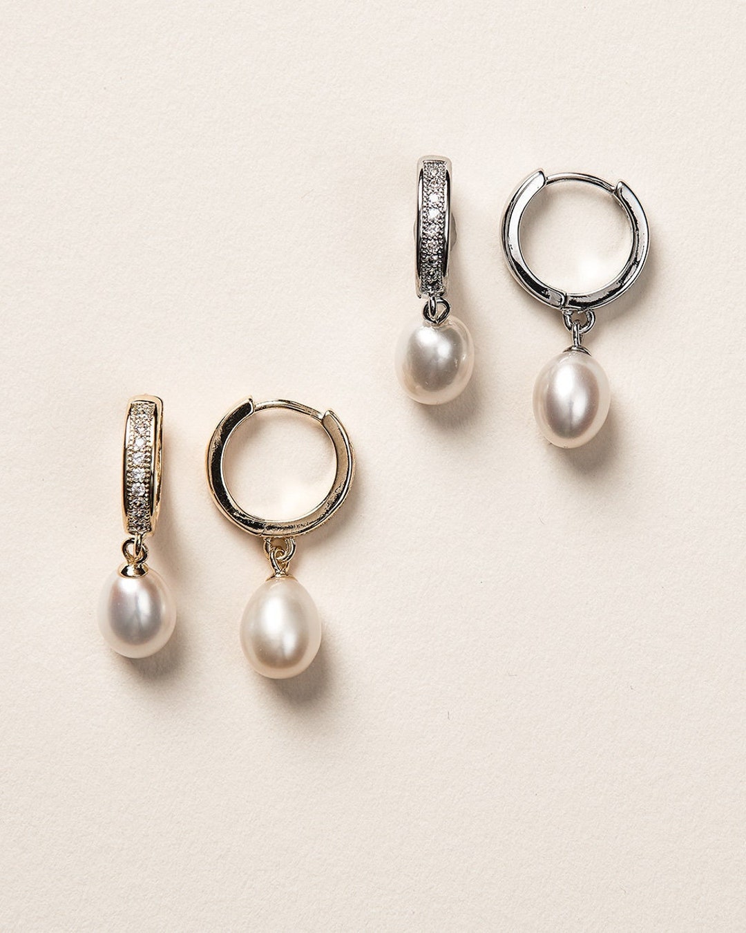 Elegant Pearl Earrings