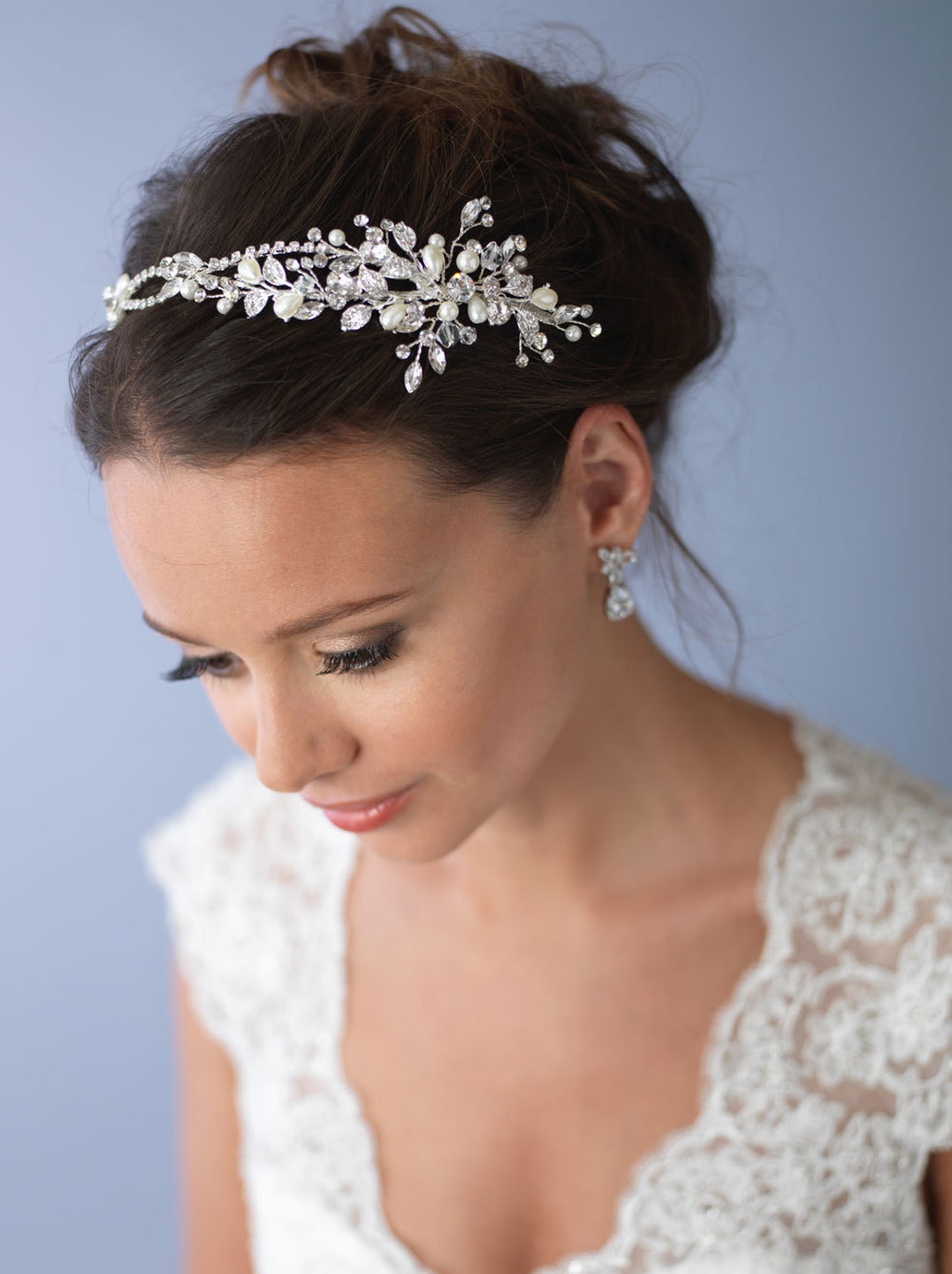 Kate Spade New York Bridal Pearly Satin Headband