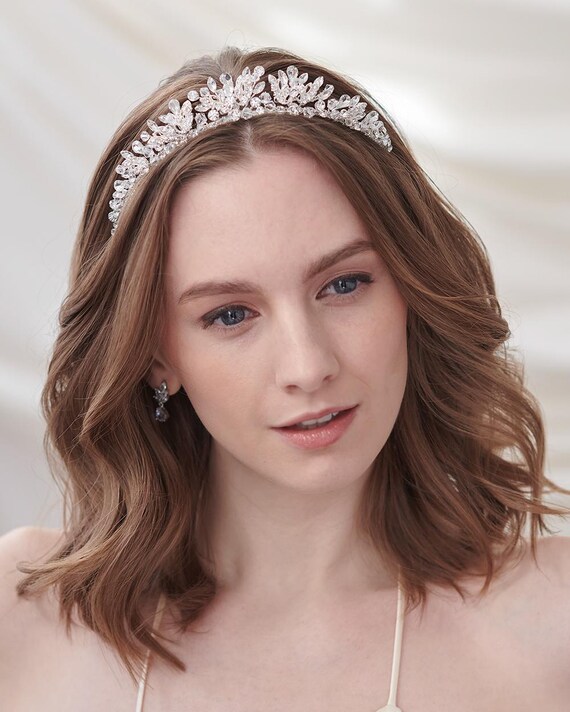 Crystal Wedding Tiara • Dazzling Bridal Tiara • Sparkling 