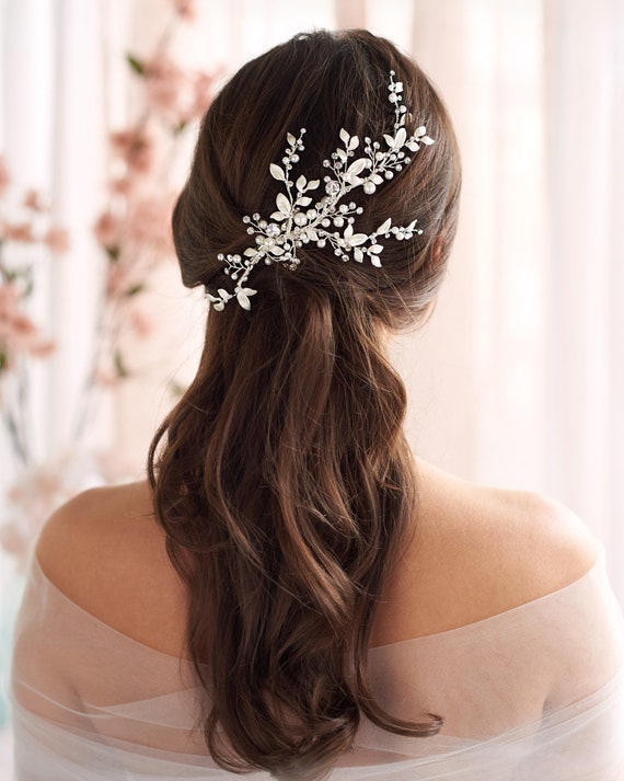 wedding vine hair piece