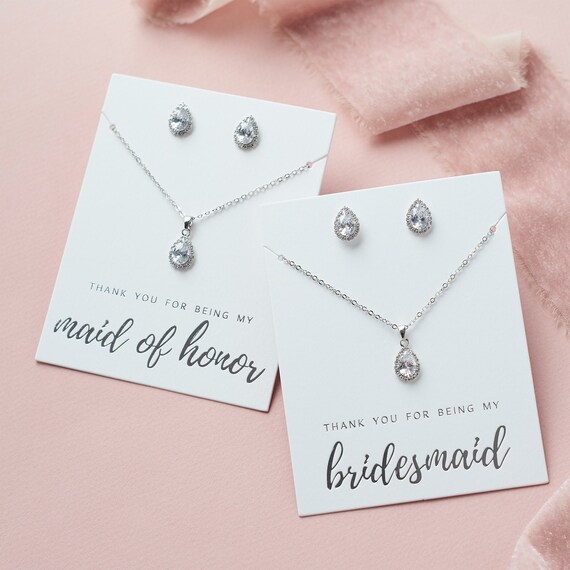 Bridesmaid Jewelry Set Bridesmaid 
