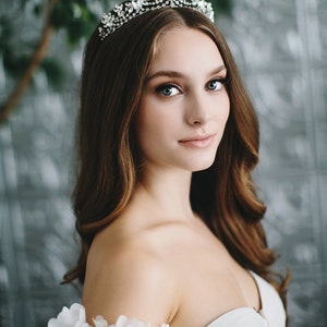 New-bride-tiara crystal headdress