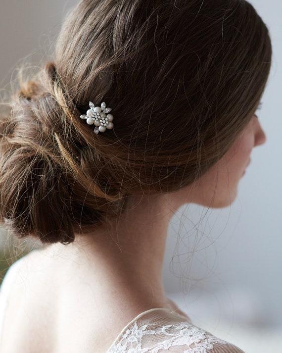 pearl wedding hair pins