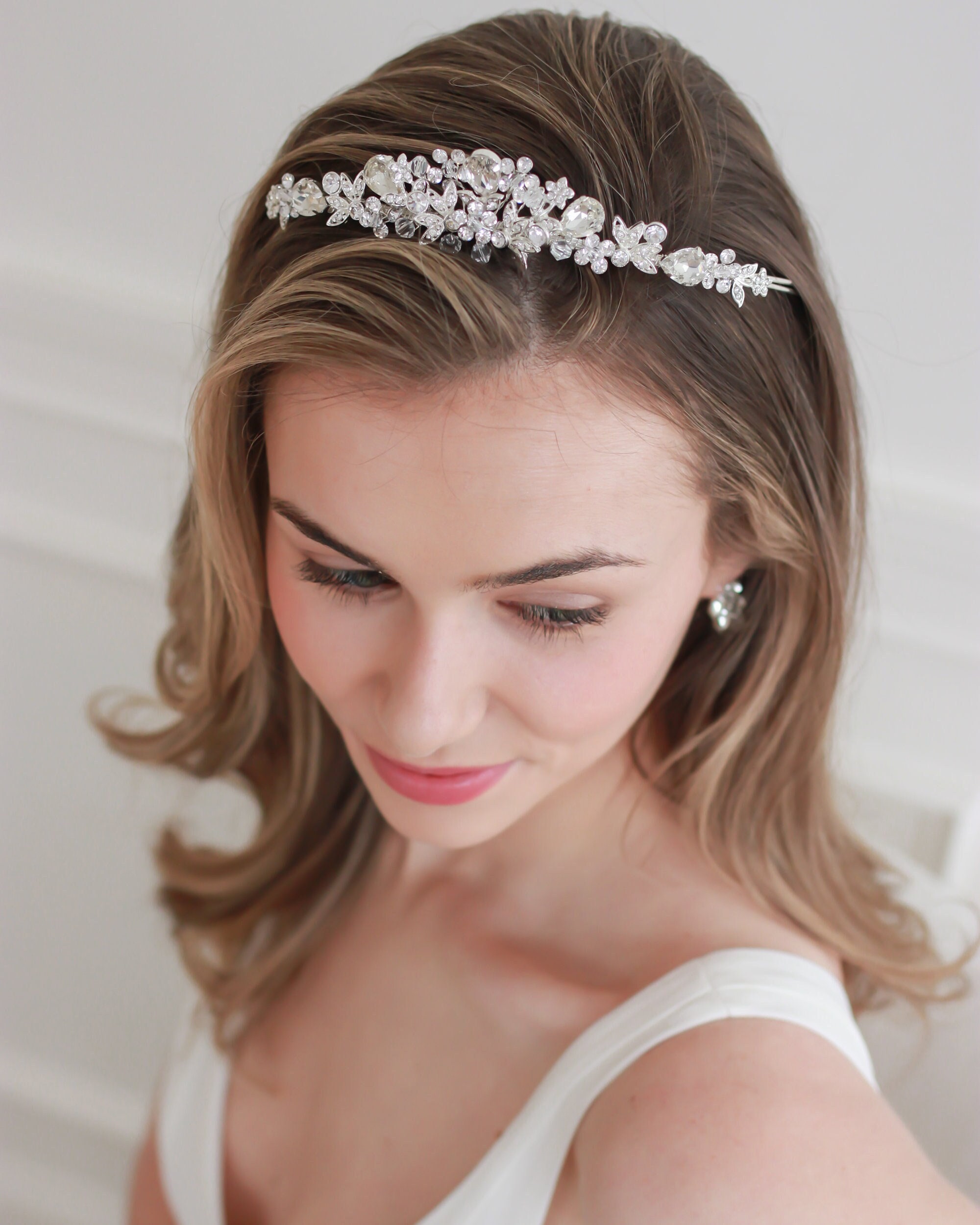 Princess Tiara | These Beautiful Bridal Hairstyles Will Make Your Wedding  Day Even More Gorgeous | POPSUGAR Beauty UK Photo 87