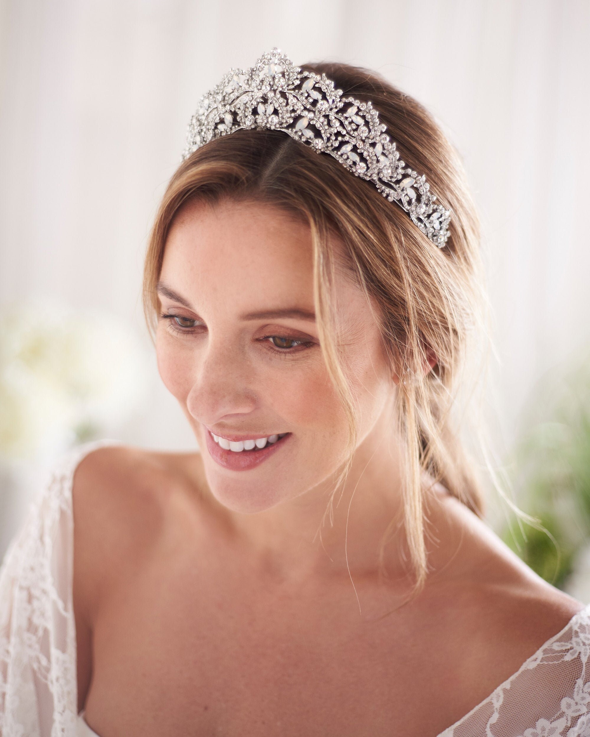 Bridal Tiara Wedding Crown Wedding Tiara Bridal Crown Etsy