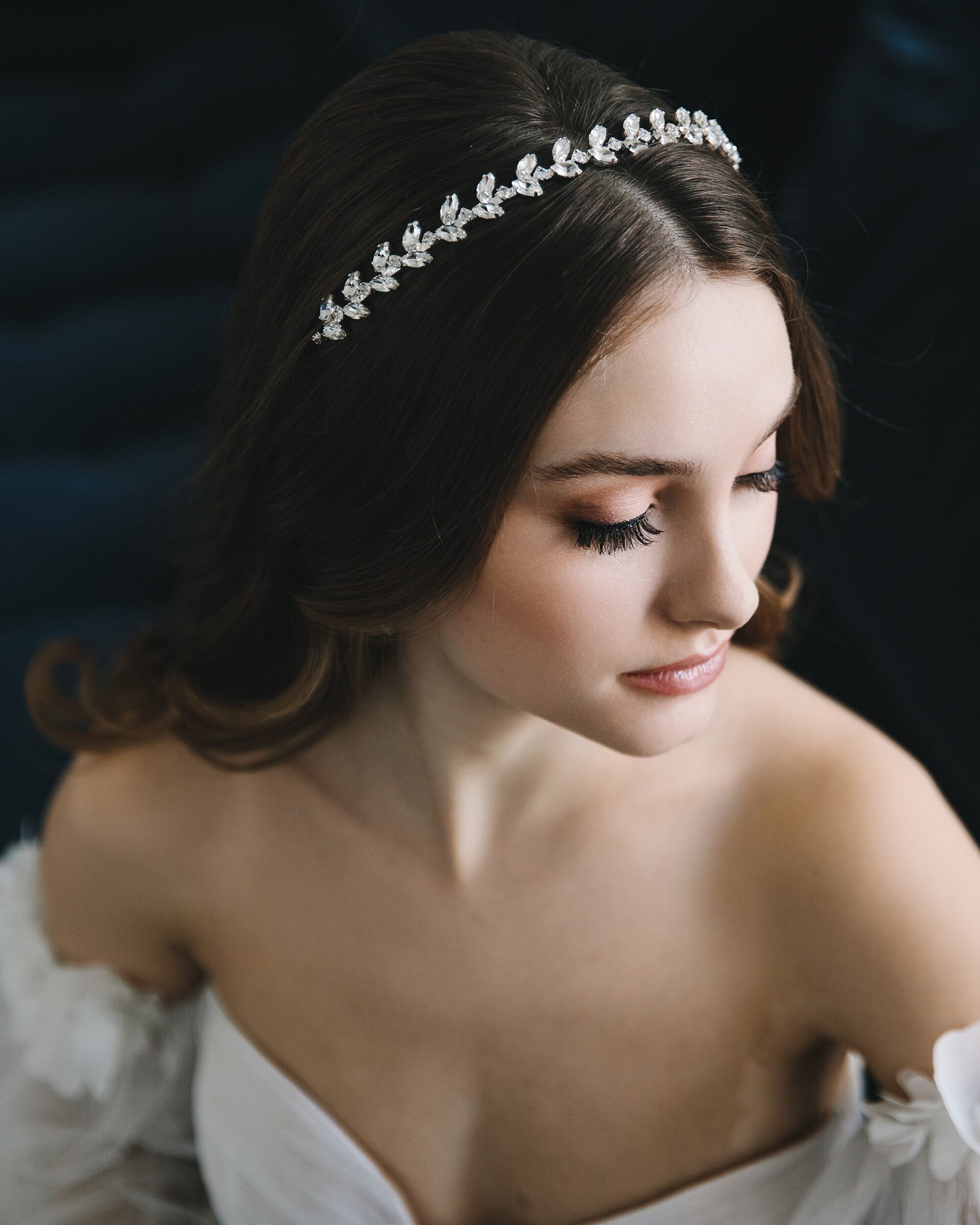 Crystal Bridal Headband • Crystal Bridal Hairpiece • Wedding Headband • Wedding Hair Accessory • Crystal Headpiece • Bridal Headband • 3451