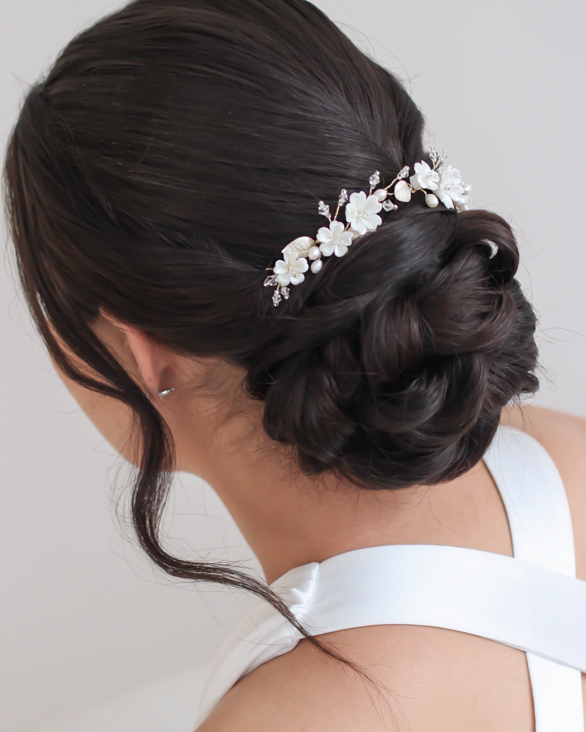 bridal pearl headpiece
