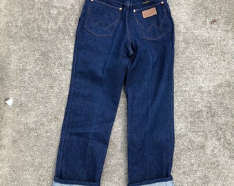 1970s vintage Dark wash classic Wrangler jeans