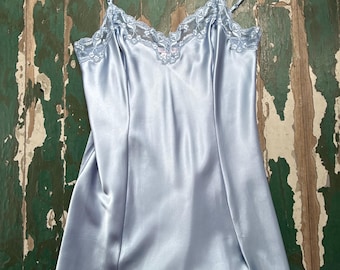 Vintage Y2K 2001 Victoria Secret Cinderella blue slip dress, new with tags