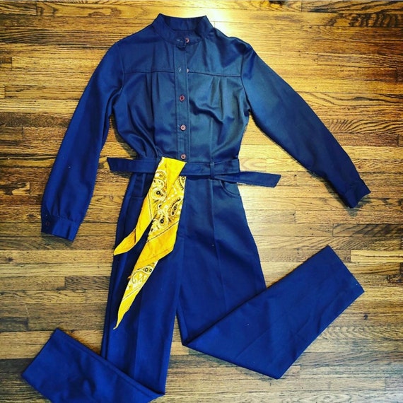 Union made utilitarian jumpsuit/coveralls