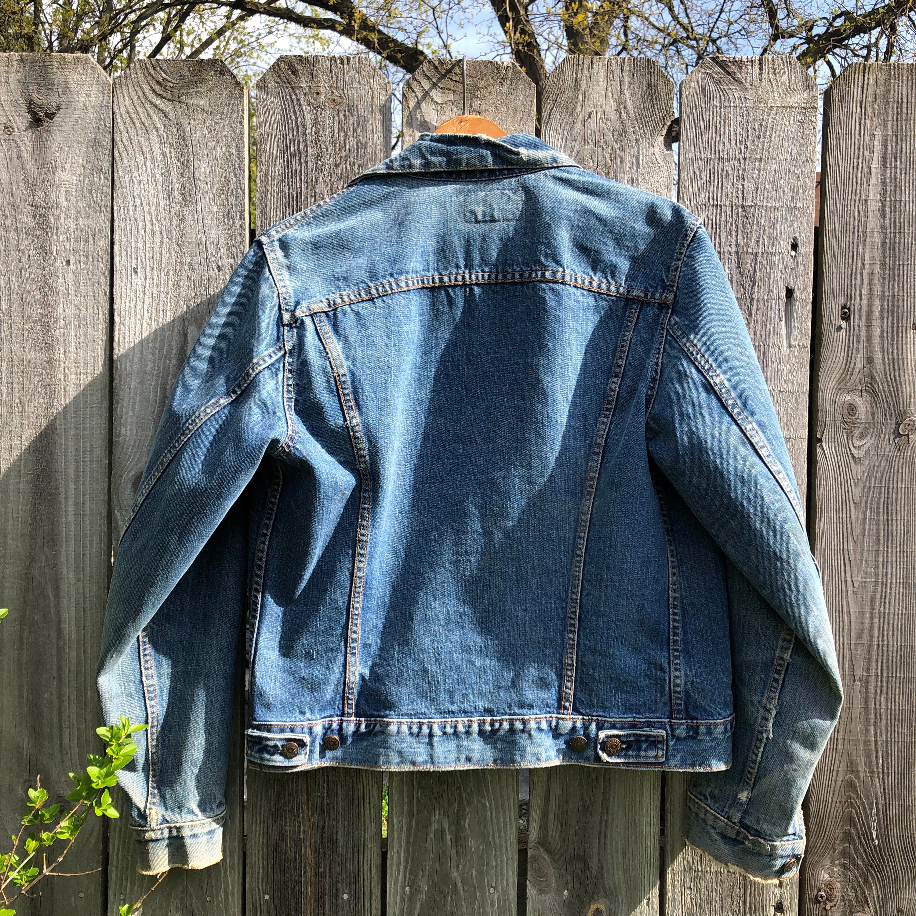 1970s Vintage Levi's Denim Jacket: Type 111, Little E - Etsy Canada