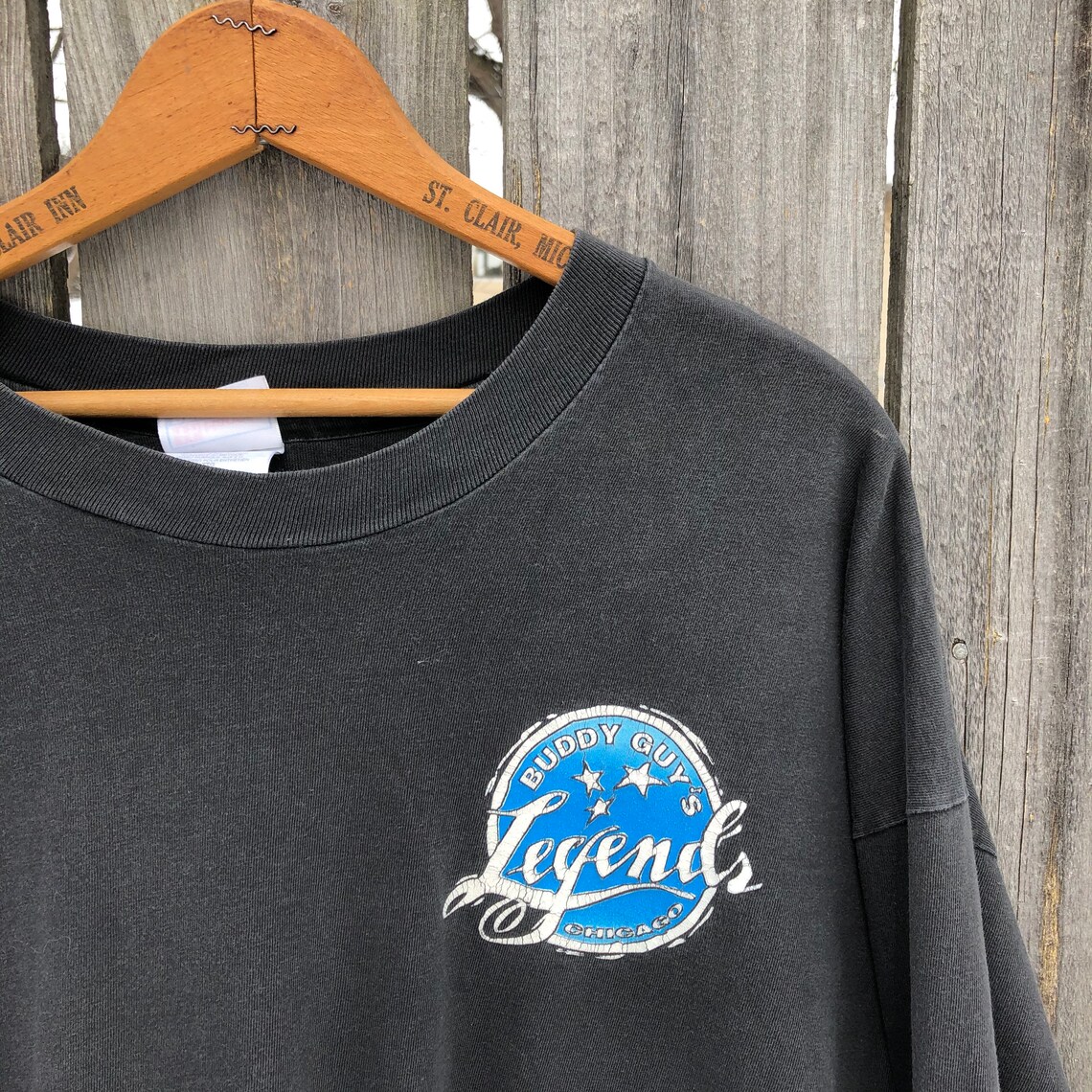 1990s Vintage Buddy Guy Long Sleeve T-shirt From Legends - Etsy