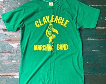 vintage 1979s Russell southern athletic Toledo marching band t shirt