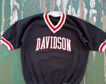 Vintage 1970s Russell Athletic Davidson colleg sweatshirt in Large
