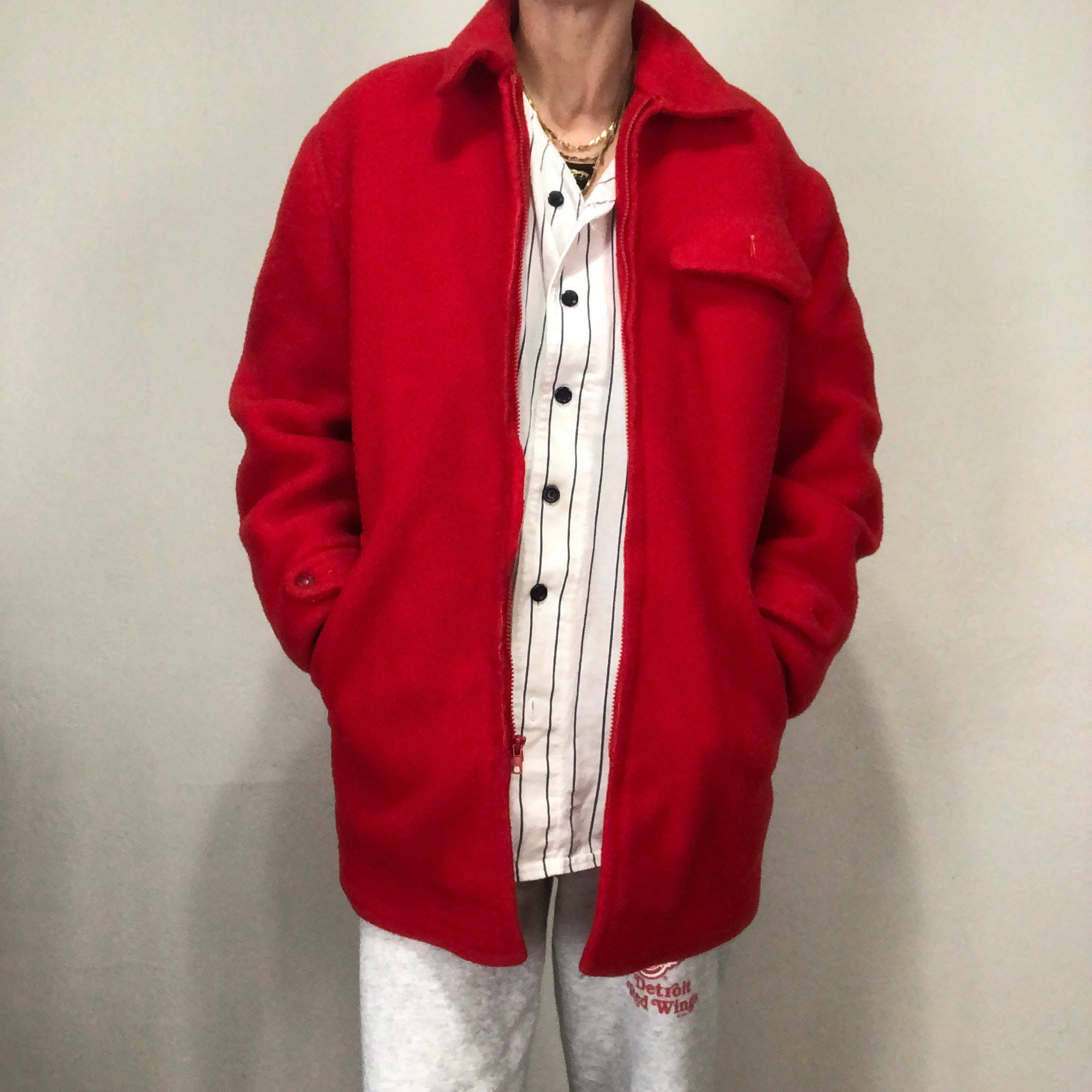 Vintage 50s 60s McGregor Wash & Wear Quilt Lined Full Zip