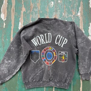 Double V Vintage Sweatshirt - Etsy