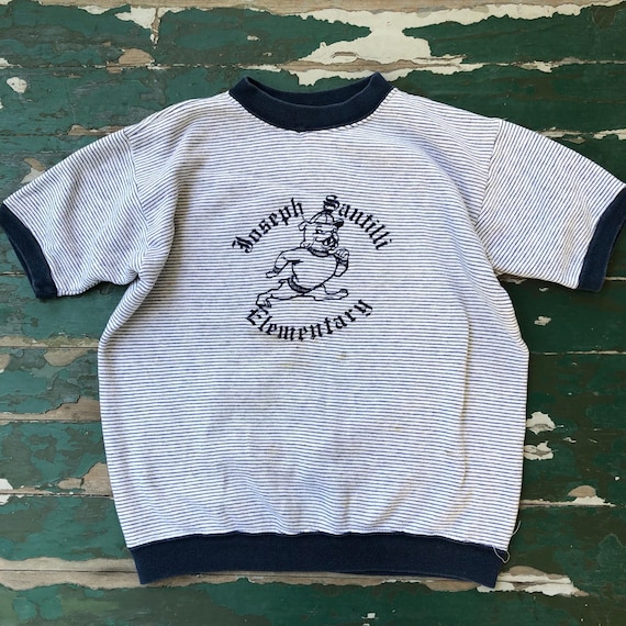 1960年代のヴィンテージ、ベルバ シーン ストライプ スクール