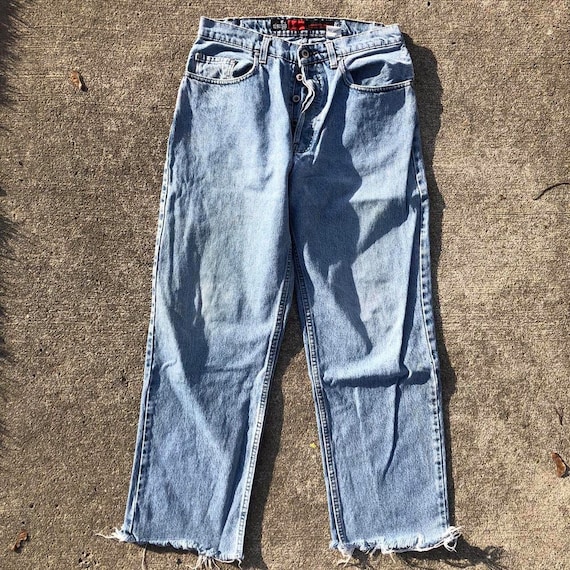 【90s】Levi’s SilverTab LOOSE W33 L32 USA製 Vintage 90s Levi Silvertab Jeans: Baggy Loose Fit, 32 Waist - Etsy