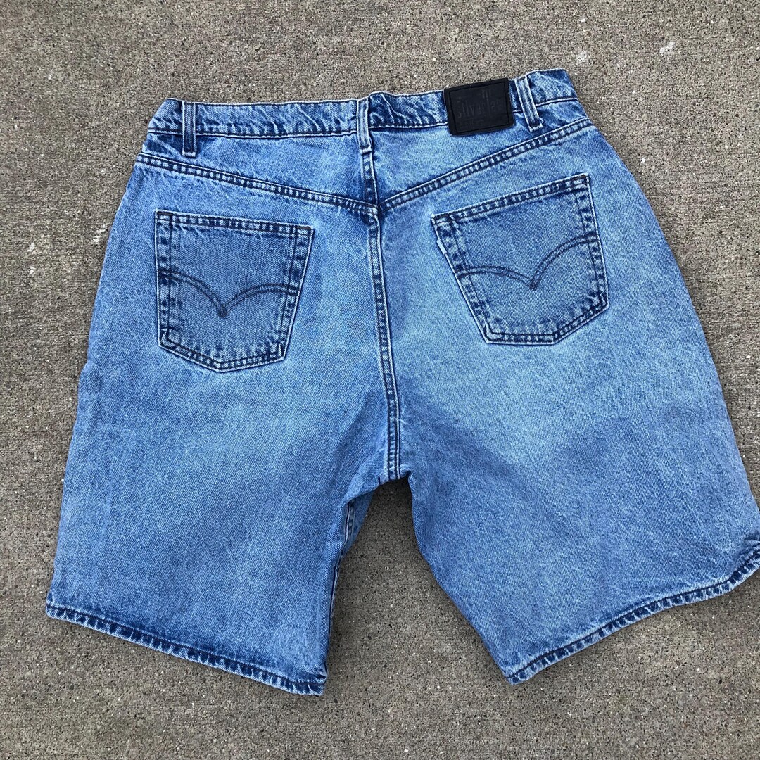 Vintage 1990s Levi Silvertab Loose Jorts, Jean Shorts - Etsy