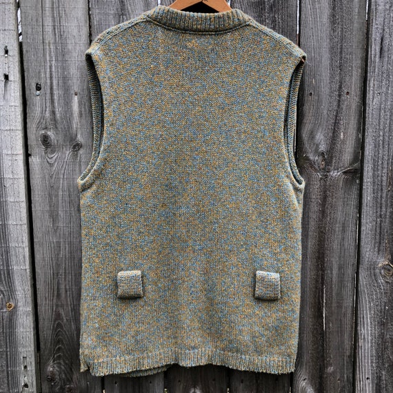 1970s vintage sweater vest by Brian MacNeil, spec… - image 2