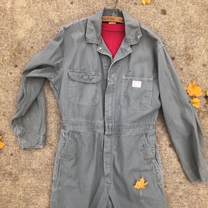 Vintage Big Mac Coveralls, JC Penney Sanforized Utility