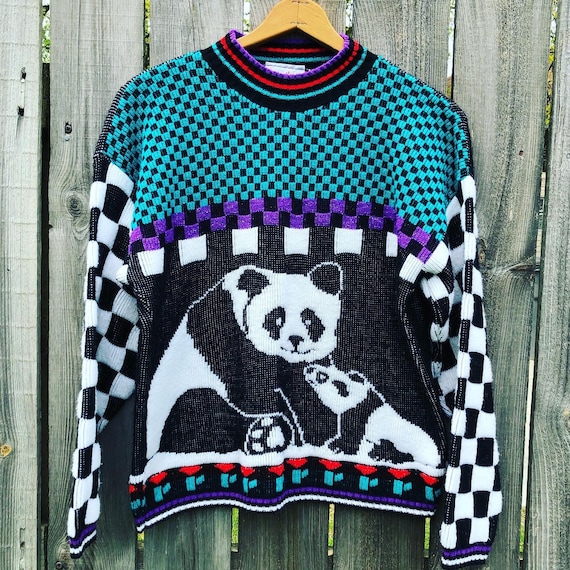 panda bear sweater