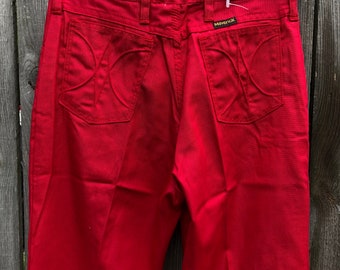 Deadstock vintage Maverick red hot jeans. NWT, free shipping