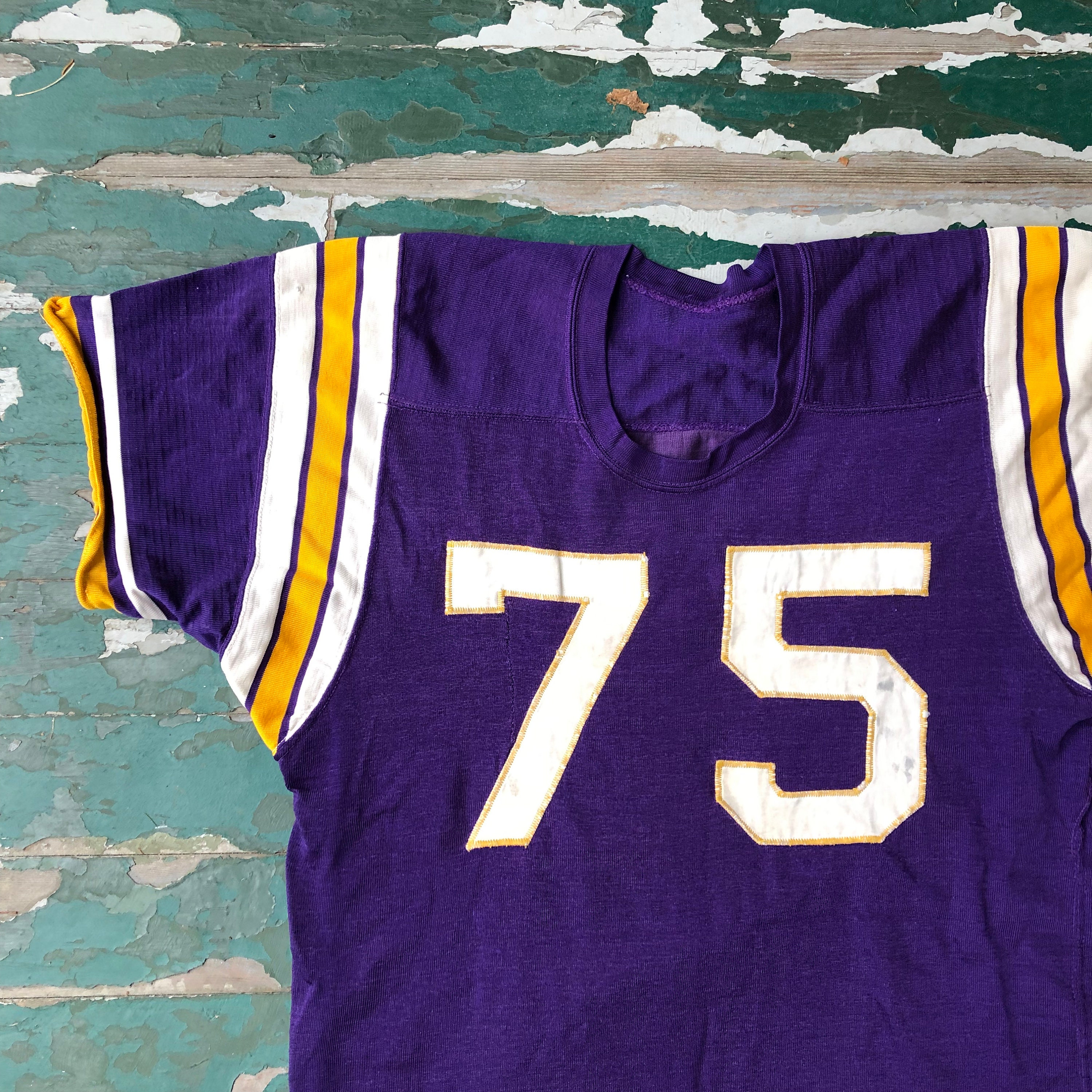 1950s Vintage Thick Football Jersey - Etsy
