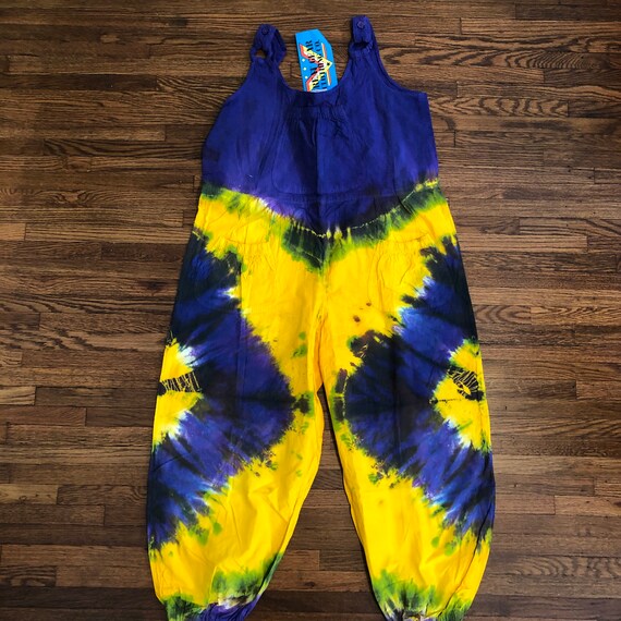 Deadstock tie dye jumpsuit
