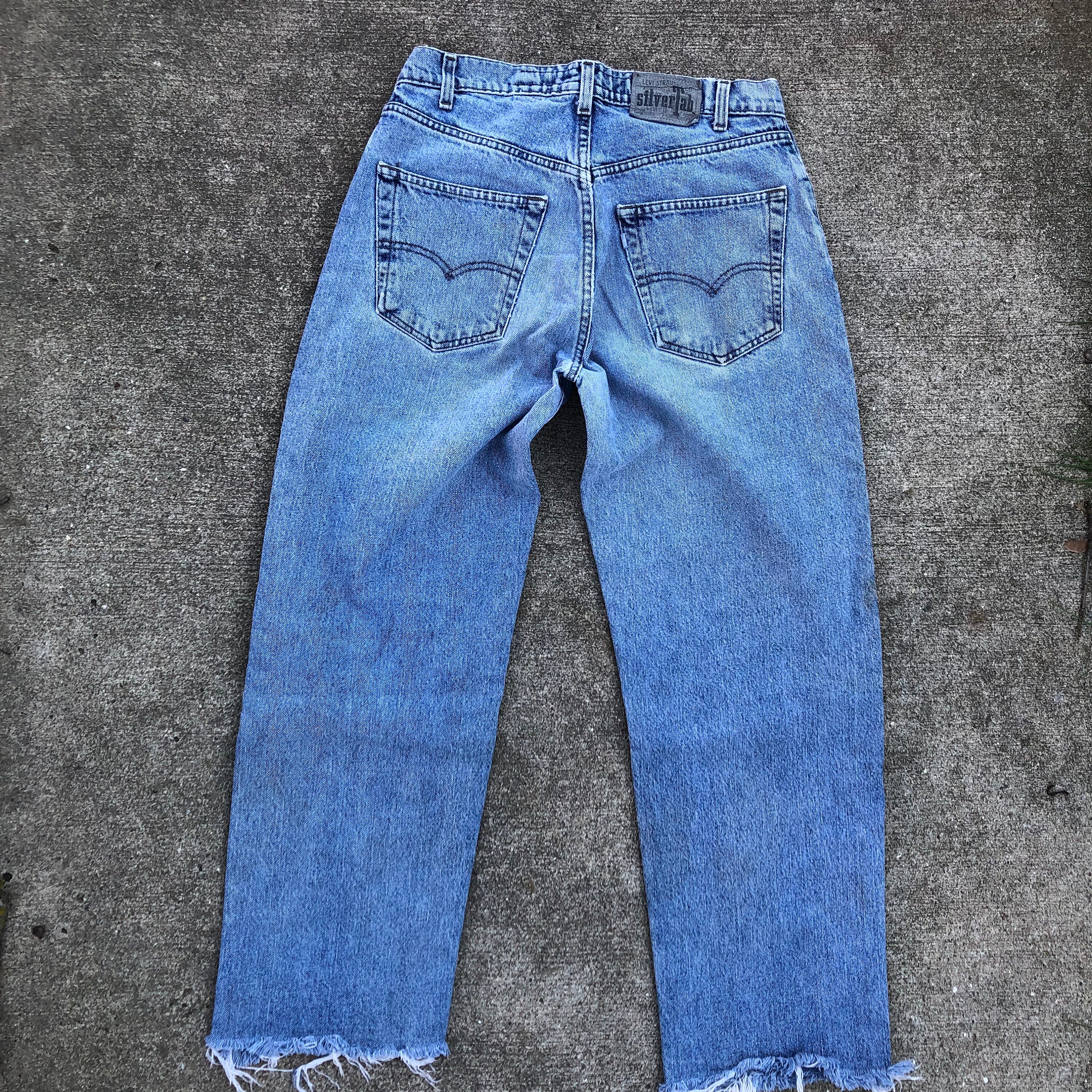 Vintage 90s Levi Silvertab Jeans: Baggy Loose Fit, 32 Waist - Etsy