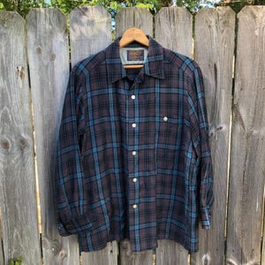 トップス 50' PENDLETON Vintage wool check shirt 50' PENDLETON Vintage wool check shirt