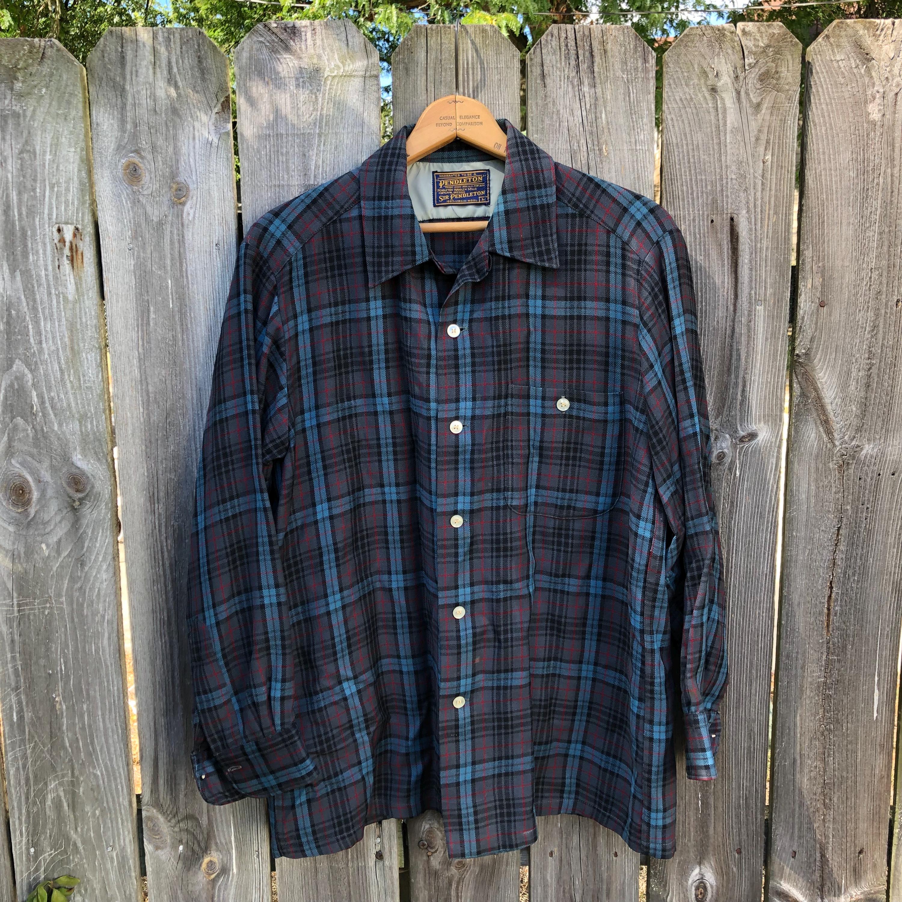 50s Pendleton Shirt - Etsy 50s Pendleton Shirt - Etsy