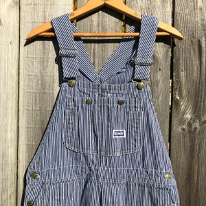 Vintage Big Smith hickory striped overalls 34 waist