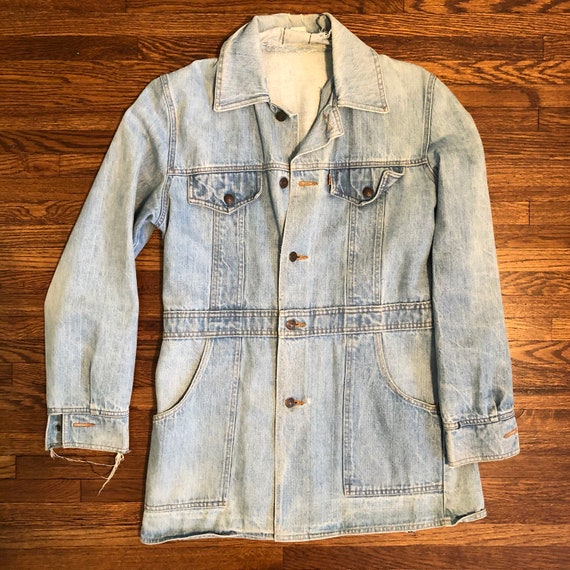 Levi Orange tan chore jacket