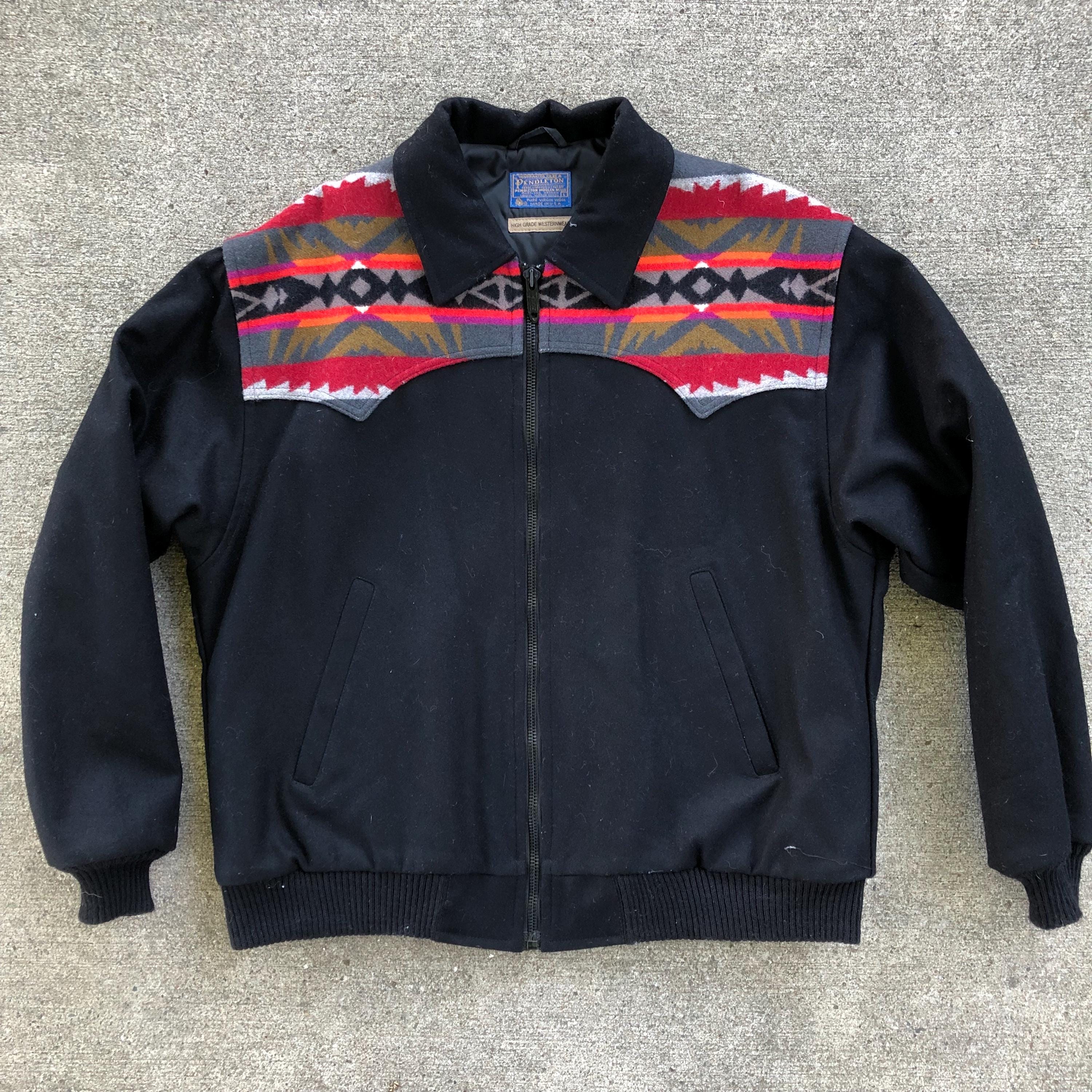 80s PENDLETON USA製　ウールジャケット Vintage Pendleton Made In USA Wool Jacket Southwest Mens