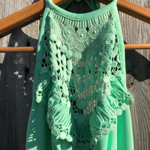 Jcpenney green lace dress outlet