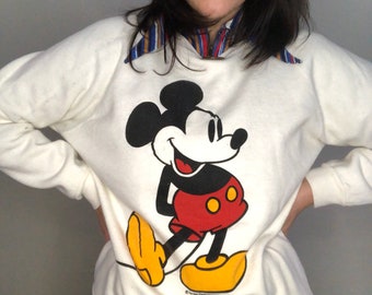 Vintage 1980s Mickey Mouse Classic Sweatshirt - Etsy
