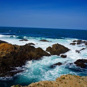 Photograph of the view at the Mendocino Botanical Gardens, Mendocino, CA 2