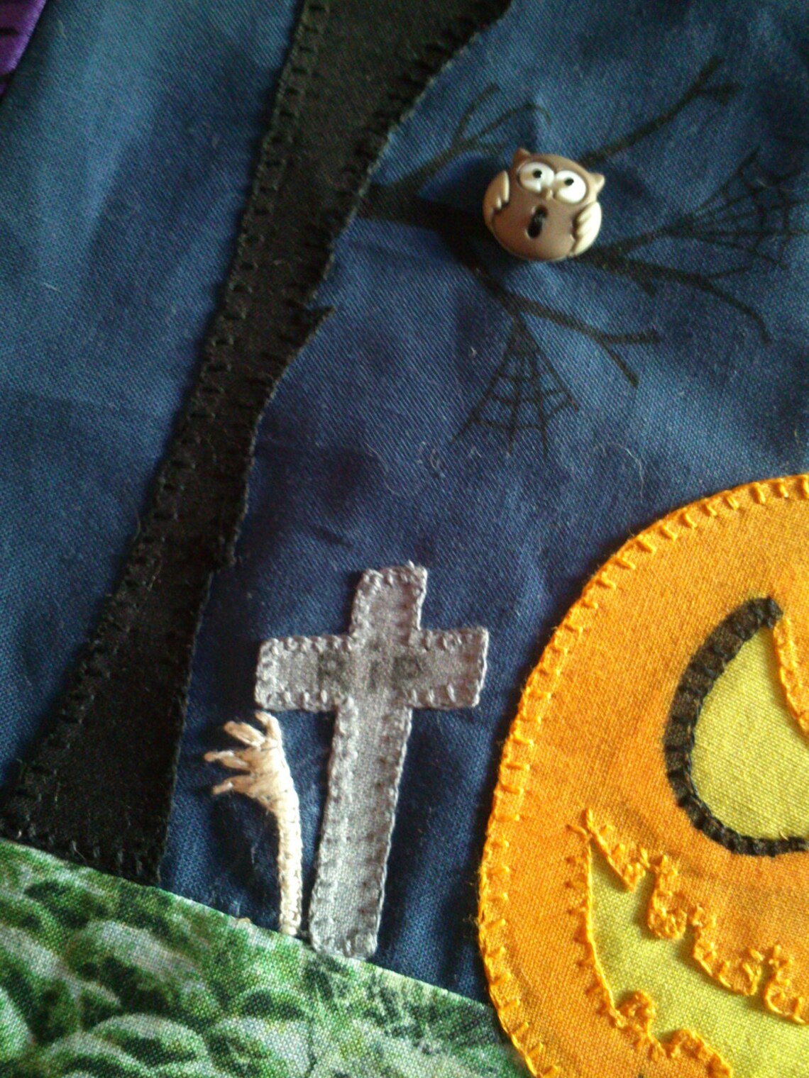 2013 Halloween Quilt / Wall Hanging Pattern - 2 Days Project - Etsy