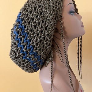 Dread Tam/Slouchy Beanie Women/Unisex Dreadlocks Hat women/Hippie Dread Tam Hat/winter Colors slouchy hat women