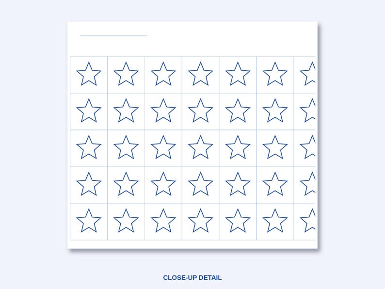 Print Incentive Chart Star Reward Chart for Kids Printable & Fillable | 40 Stars to a Reward ...