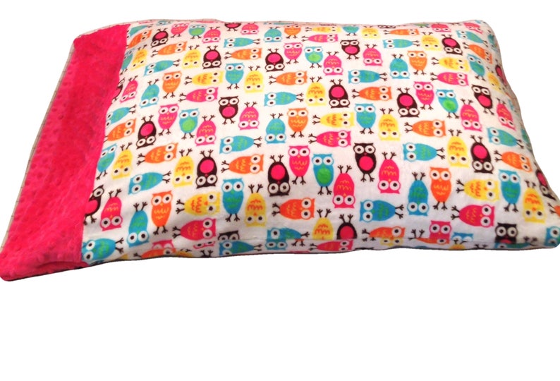 Minky Pillowcase Pillow Cover Baby Pillow Cover Travel Etsy