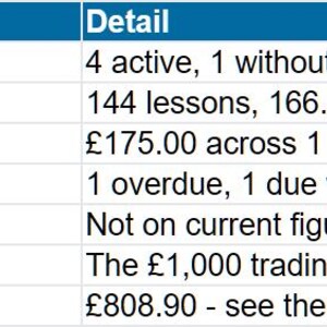 Private Tutor Business Workbook 2026/27, Lesson Log & Student Fees Tracker, DBS Renewals, Self Assessment and MTD Tax Spreadsheet UK image 2