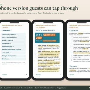 Komplettes Gastgeberpaket, Gewinnberechnung für die Vermietung, Vorlage für ein Willkommensbuch, Reinigungscheckliste, Gehaltsabrechnung für Reinigungskräfte, Steuerplaner für Kurzzeitvermietungen Bild 5