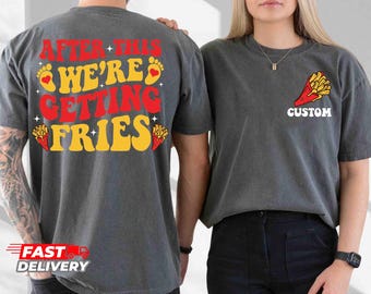 IVF Strong Mama Cotton T-Shirt, After This We're Getting Fries