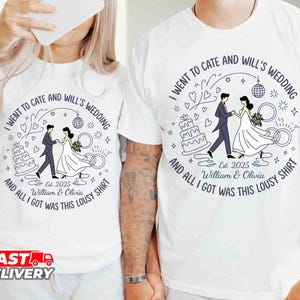 Custom Wedding Toss Shirt: Social Club Bridal Party Tee