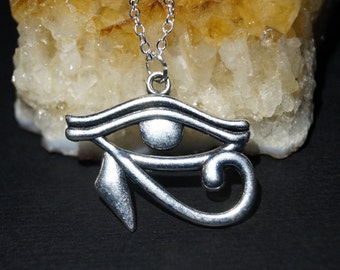 Eye of Horus Necklace - Egyptian Jewelry - Egyptian charm -